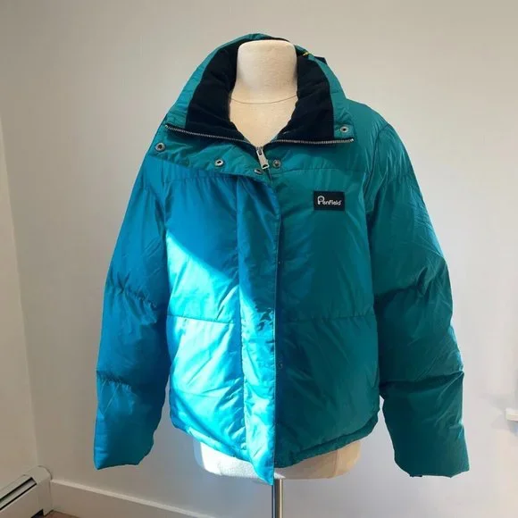 Penfield WomensDark Teal Montrose Puffer Jacket Size Medium. Retails for $225.